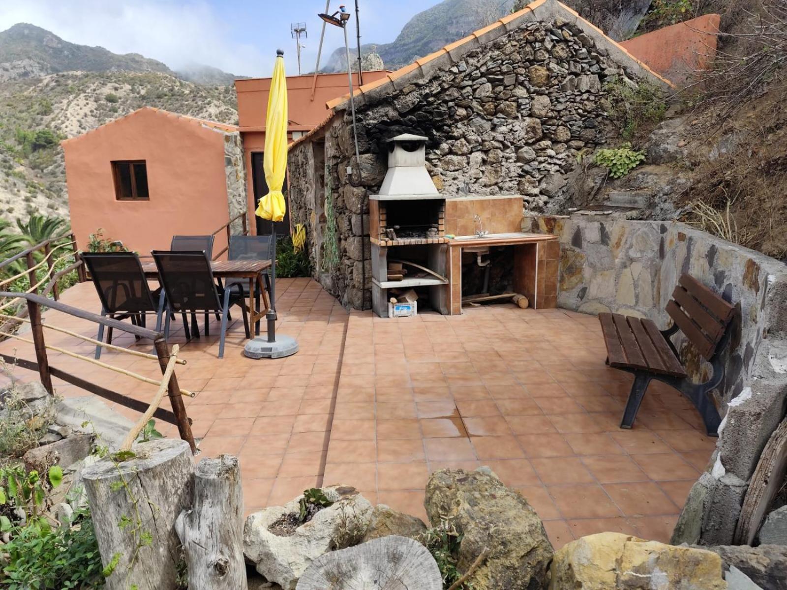 Casa Rural La Presa Vallehermoso Eksteriør billede
